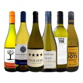  ナパ産シャルドネ chardonnay をメインに新世界のシャルドネ chardonnay づくし６本セット set 評価誌92点のワイン wine も 