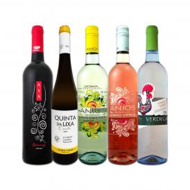  今ひそかなブーム ポルトガルが面白い  ポルトガル赤白ロゼ rose ワイン wine 5本セット set 