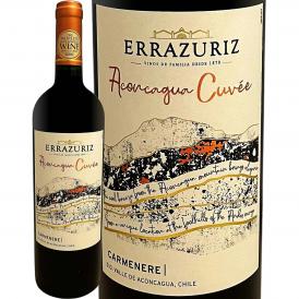 エラスリス・アコンカグア・キュベ・カルメネール 最新ヴィンテージ Errazuriz 赤ワイン wine 750ml チリ 