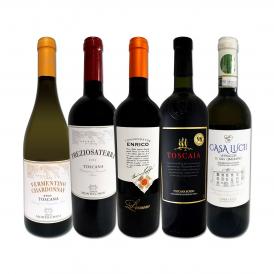  ルカ・マローニ最高満点入り 厳選トスカーナワイン wine 5本セット set 