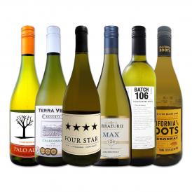  ナパ産シャルドネ chardonnay をメインに新世界のシャルドネ chardonnay づくし６本セット set 評価誌92点のワイン wine も 
