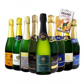 スパークリング sparkling ワイン wine セット set 第105弾 1本当たり945円 税込 グリッシーニのオマケ付き 辛口スパークリング sparkling ワイン wine 750m