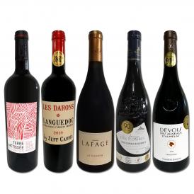  120セット set 限り ラファージュ極上キュヴェ入り 厳選南仏赤ワイン wine 5本セット set 