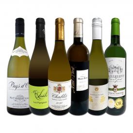  シャブリ chablis &モン・ペラ白 充実感たっぷりのフランス France 白ワイン wine 6本セット set 