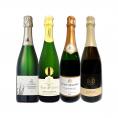  ぜんぶクレマン clement フランス France の高級瓶内2次発酵の伝統製法 クレマン clement だけの至福なるスパークリング sparkling ワイン wine セット set 4