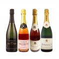  第18弾 1本あたり3,575円 税込 厳選された高級辛口シャンパンがこの価格 さらにお得になった豪華絢爛シャンパン4本セット set 