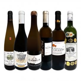  シャブリ chablis &モン・ペラ白 充実感たっぷりのフランス France 白ワイン wine 6本セット set 