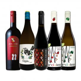  すべて有機認証付 オーガニックスペイン Spain ワイン wine 5本セット set 
