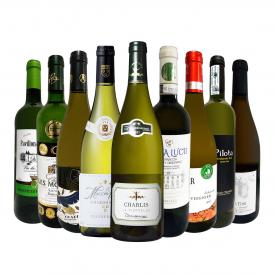  第25弾 自信を持ってお届けするワンランク上の極旨白ワイン wine だけ9本セット set 