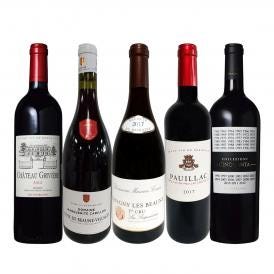  端数在庫一掃 高級贅沢なワイン wine ばかり赤5本セット set 