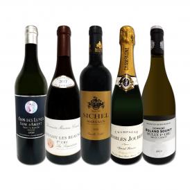  年末年始に楽しみたい 極上フランス France ワイン wine 5本セット set 