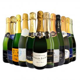  第18弾 シャンパン入り 辛口スパークリング sparkling ワイン wine 12本セット set 
