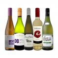  産地の個性が光るアロマたっぷりの白ワイン wine ５本セット set 