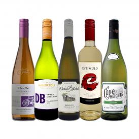  産地の個性が光るアロマたっぷりの白ワイン wine ５本セット set 