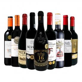  第41弾 間違いありません すべて評価獲得のモノ凄いワイン wine ばかりを揃えた超目玉お買い得スペシャル赤9本セット set 