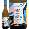 サニー・ウィズ・ア・チャンス・オブ・フラワーズ・シャルドネ chardonnay 最新ヴィンテージ アメリカ America 低アルコール 糖質ゼロ カロリーオフ ミディアム