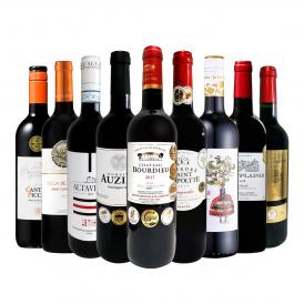  第42弾 間違いありません すべて評価獲得のモノ凄いワイン wine ばかりを揃えた超目玉お買い得スペシャル赤9本セット set 