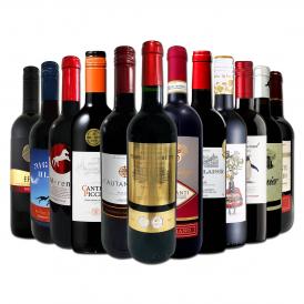  第50弾 1本あたり780円 税込 採算度外視の大感謝 厳選赤ワイン wine 12本セット set 