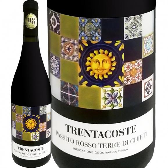 トレンタコステ・パッシート・ロッソ・テッレ・ディ・キエーティ 2021 イタリア Italy 赤ワイン wine 750ml フルボディ 辛口 01