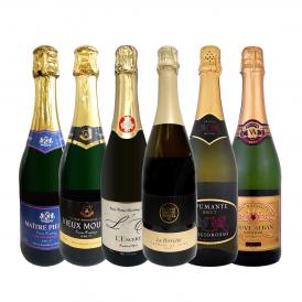 スパークリング sparkling ワイン wine セット set 第190弾 ベスト・オブ・スパーク 当店厳選 高級クレマン clement も入った極旨泡ばかりの辛口スパークリング