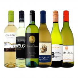  新世界白ワイン wine ６本セット set 品種や産地を楽しむバラエティ豊かなセット set 