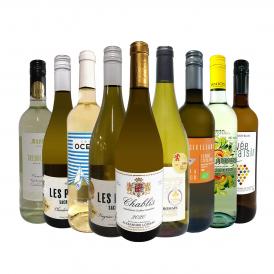  第39弾 シャブリ chablis 入り 1本あたり1,039円 税込 人気白ワイン wine 勢揃い 自信をもってお届けするお手頃価格で厳選辛口白ワイン wine 9本セット set 