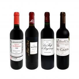  極上サンジュリアン＆モン・ペラ 厳選ボルドー bordeaux 4本セット set 