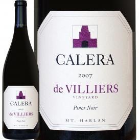 カレラ・ド・ヴィリエ・ピノ・ノワール 2007 赤ワイン wine アメリカ America カリフォルニア 750ml 辛口 Calera 92点
