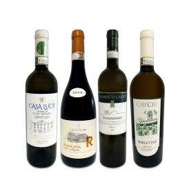  当店ベストセラーばかり ワンランク上の極旨イタリア Italy 白ワイン wine 4本セット set 