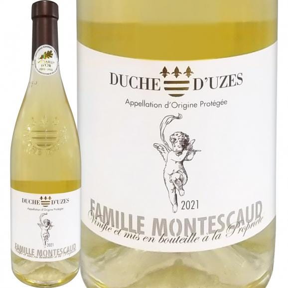 ファミーユ・モンテスコー・デュシェ・デュゼ・ブラン 2021 フランス France 白ワイン wine 750ml 辛口 01