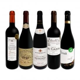  ワンランク上の厳選極旨フランス France 赤ワイン wine 5本セット set 