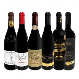  濃厚果実味を満喫 厳選ローヌ・南仏赤ワイン wine 6本セット set 
