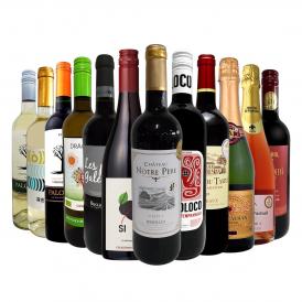  端数在庫一掃 赤白泡いろいろ詰め合わせたワイン wine 12本セット set 