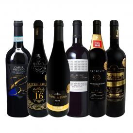  端数在庫一掃 格上濃厚贅沢なワイン wine ばかり赤6本セット set 