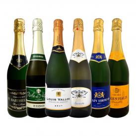 スパークリング sparkling ワイン wine セット set 第194弾 ベスト・オブ・スパーク 当店厳選 高級クレマン clement も入った極旨泡ばかりの辛口スパークリング