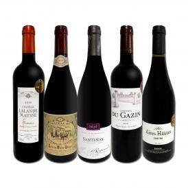  ワンランク上の厳選極旨フランス France 赤ワイン wine 5本セット set 