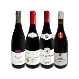  すべて村名クラス 厳選ブルゴーニュ bourgogne 赤ワイン wine 4本セット set 