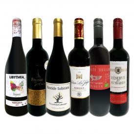赤ワイン wine セット set 第195弾 採算度外視の謝恩企画 当店厳選 特大感謝の大満足赤ワイン wine 6本セット set ワイン wine セット set 赤ワイン wine ミデ 