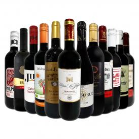  第55弾 1本あたり780円 税込 採算度外視の大感謝 厳選赤ワイン wine 12本セット set 