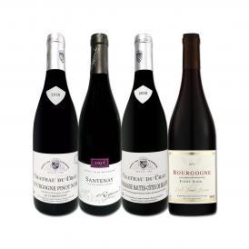  厳選ブルゴーニュ bourgogne 赤ワイン wine 4本セット set 