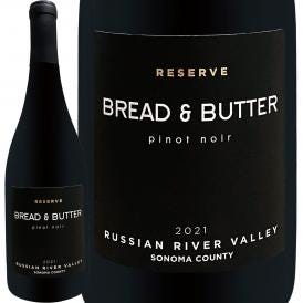 ブレッド＆バター・リザーヴ・ピノ・ノワール 2021 赤ワイン wine アメリカ America 750ml Bread & Butter ロシアン・リヴァー・ヴァレー 