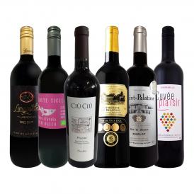 赤ワイン wine セット set 第197弾 採算度外視の謝恩企画 当店厳選 特大感謝の大満足赤ワイン wine 6本セット set ワイン wine セット set 赤ワイン wine ミデ 
