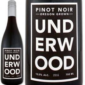 アンダーウッド・オレゴン・ピノ・ノワール2021 アメリカ America オレゴン 赤ワイン wine 750ml 辛口 