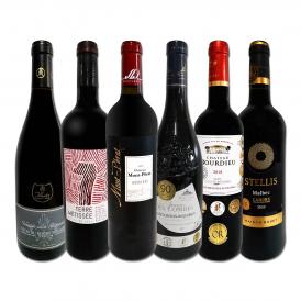  モンペラ&パーカー parker 90点入り 充実感たっぷりのフランス France 赤ワイン wine 6本セット set 