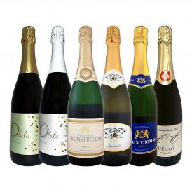 スパークリング sparkling ワイン wine セット set 第199弾 ベスト・オブ・スパーク 当店厳選 高級クレマン clement も入った極旨泡ばかりの辛口スパークリング