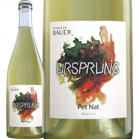 ファミリーエ バウワー ウアシュプルング ペットナット NV  無濾過 白微発泡ワイン wine 750ml オーストリア 酸化防止剤無添加 