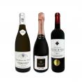  ロブション御用達のグランクリュ・ロゼ rose シャンパーニュ入り 極旨フランス France ワイン wine 3本セット set 