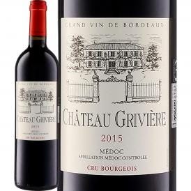 シャトー・グリヴィエール 2015フランス France ボルドー bordeaux 750ml 2015年 ワイン wine 赤ワイン wine 赤 ギフト プレゼント
