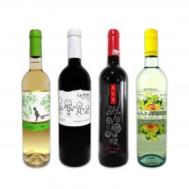  イベリア半島をワイン wine で周遊の旅 スペイン Spain ＆ポルトガルワイン wine 4本セット set 