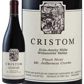 クリストム・マウント・ジェファーソン・キュベ・ピノ・ノワール 2021 アメリカ America 赤ワイン wine 750ml Cristom 